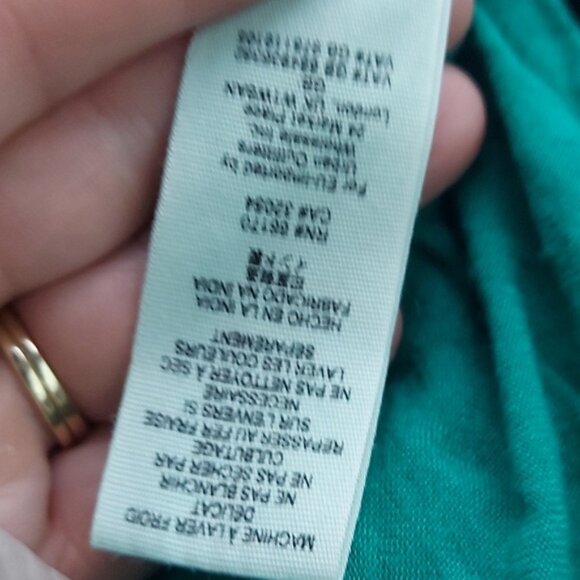 Free People Dress “Oxford Embroidered Mini” (green) Size XS - Picture 6 of 7